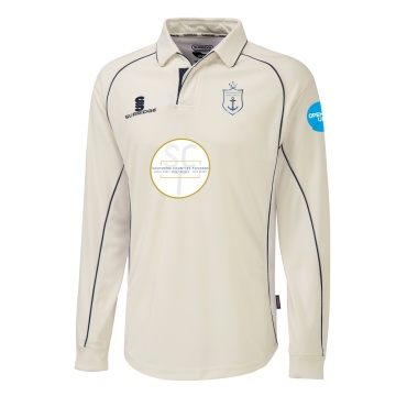 Long Sleeve Shirt Navy Trim